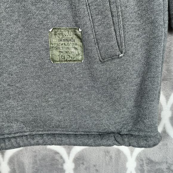 The Hundreds Tango Hotel Jacket Men XL Gray Snap Front Wool Blend Streetwear - Picture 10 of 12